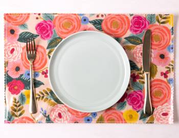Oilcloth Placemats: 7/4/19