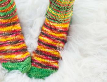 Hudson Valley Winter Socks