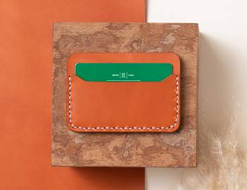 Make a Leather Card Wallet