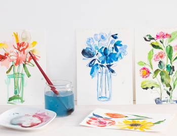 Color Play: A Daily Practice in Watercolor and Colored Pencil