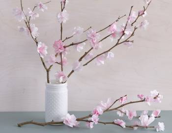 Make a Paper Cherry Blossom Branch