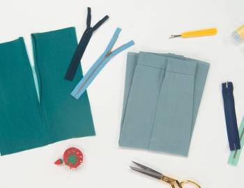 Garment Sewing with Woven Fabrics: Zippers