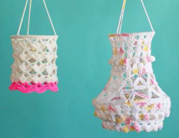 Crochet Home Decor: Make Hanging Lanterns