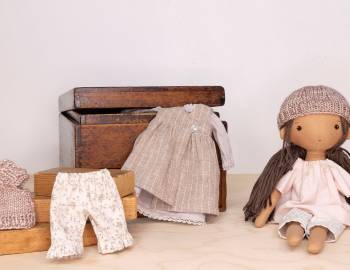 Sew a Wardrobe For a 14-Inch Rag Doll