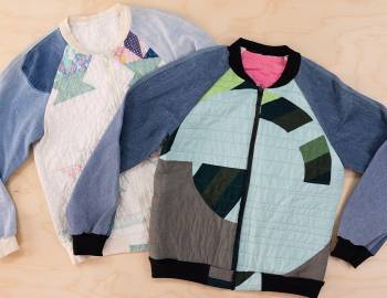 Upcycled Denim: Sew a Bomber Jacket