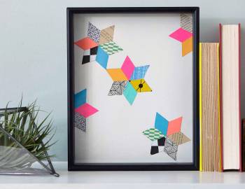 Make a Geometric Paper Collage