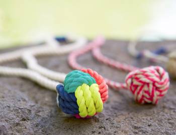 Make a Monkey’s Fist Knotted Necklace