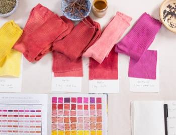 Natural Dyeing: How to Dye Cotton Fabrics