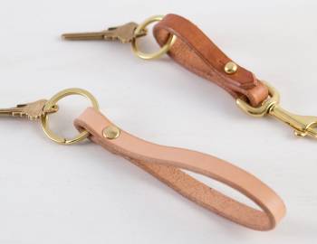 Make a Leather Key Fob or Wristlet Strap