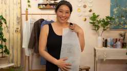 Sanae Ishida on the set of her Draft and Sew a Torso Sloper and Muslin class on Creativebug