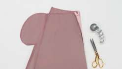A skirt in construction from Amanda Todaro's Garment Sewing with Woven Fabrics: Beyond a Straight Stitch class on Creativebug.