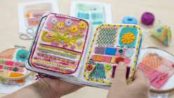 An image from Rebecca Ringquist's Embroidered Sampler Passport Book: A Daily Practice class on Creativebug