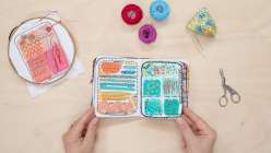 An image from Rebecca Ringquist's Embroidered Sampler Passport Book: A Daily Practice class on Creativebug