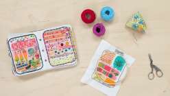 An image from Rebecca Ringquist's Embroidered Sampler Passport Book: A Daily Practice class on Creativebug