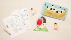 Layout dummies and sample art from Sanae Ishida's Pitch Ready Picturebook: A How-To Guide in 15 Days class on Creativebug