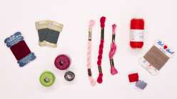 Threads used by Rebecca Ringquist in her Essential Embroidery Techniques class on Creativebug