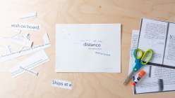 A still from e bond's Words Inform Images class on Creativebug