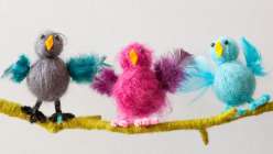 Nicole Blum teaches this child’s crafting project in this online kids craft class. As a great crafts for kids project, children can learn how to create yarn birds with this yarn project.