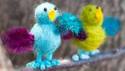 Nicole Blum teaches this child’s crafting project in this online kids craft class. As a great crafts for kids project, children can learn how to create yarn birds with this yarn project. 