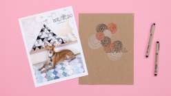 Two pages of drawings by Lisa Congdon from her Basic Line Drawing class on Creativebug.