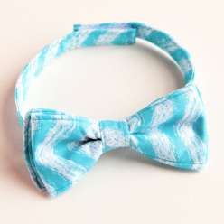 Annabel Wrigley teaches easy-to-sew, customizable bow tie for the special men in your life.  This is an easy sewing project for a special homemade gift or fathers day present.