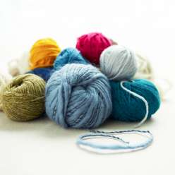 Fancy Tiger Crafts explains all of the basics about yarn. They teach how yarn is twisted and plied, using animal fiber yarn, plant fiber yarn, choosing yarn for knitting projects.