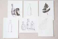 Learn to draw still lifes with pencil and pen

