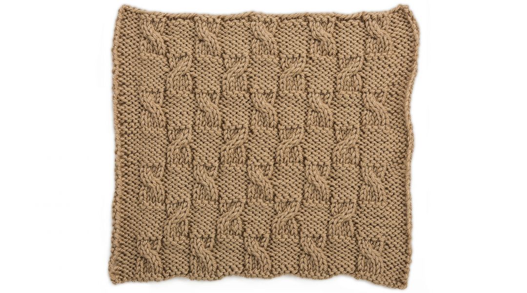 Cabled Afghan