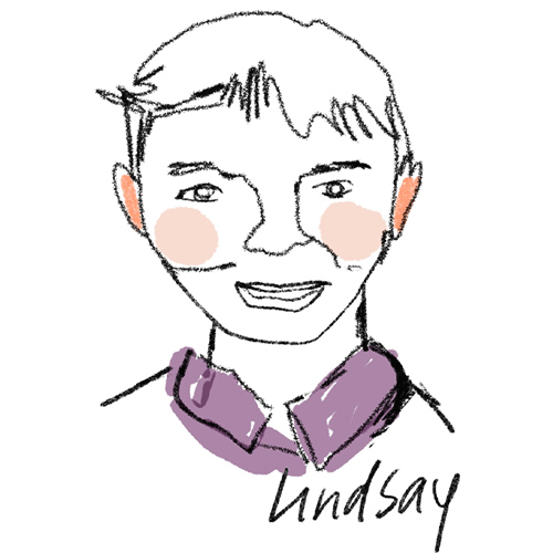 Illustrated portrait of Lindsay Tully